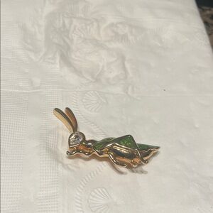 Swarovski   Crystal cricket Brooch